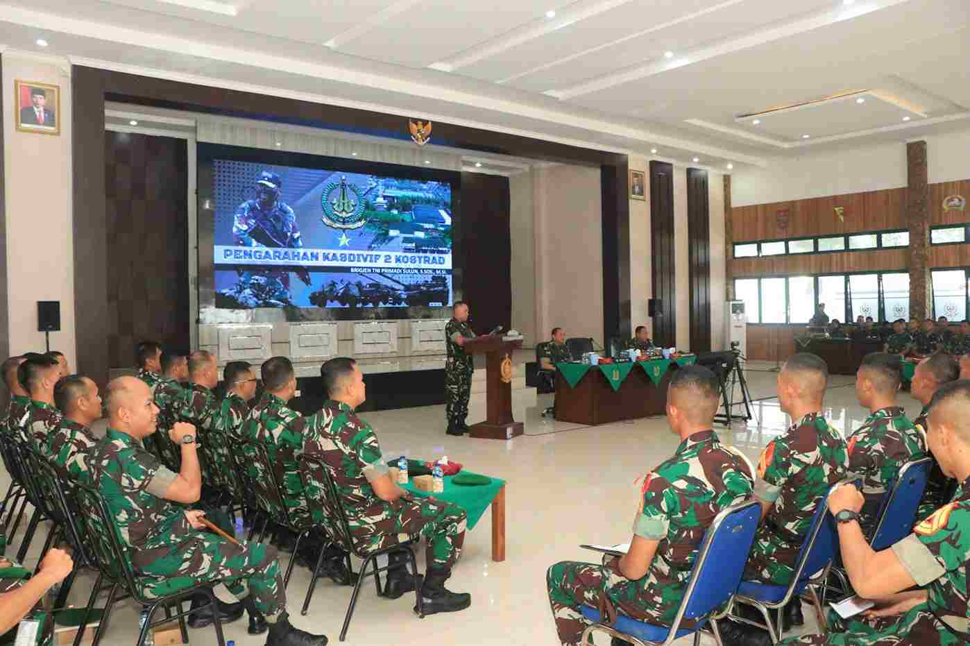 Infanteri 2 Kostrad Sambut Baik Kunjungan Taruna Akademi Militer Tingkat II