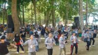 Tasyakuran Milad ke-22 dan Halalbihalal, Kader PKS Menikmati Keindahan Pantai Kondang Merak