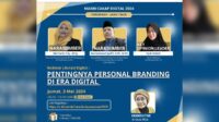 Kemenkominfo bahas pentingnya personal branding di era digital. (ist) - Webinar di Pasuruan, Kemenkominfo Bahas Pentingnya Personal Branding di Era Digital