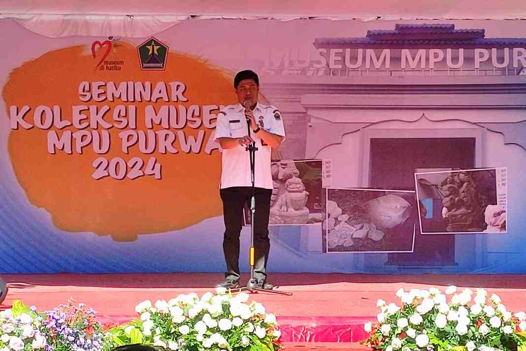 Membedah Sejarah Makara dan Prasasti Dinoyo II, Koleksi Museum Mpu Purwa Kota Malang