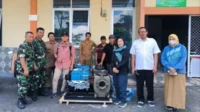 Kodim 0833 Dampingi Penyerahan Bantuan Pompa Pertanian dari Kementan RI ke Poktan Wulungkencono 2