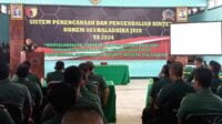 Korem 083/Bdj Sosialisasi Sisrendal Binter. (penrem083) - Korem 083/Bdj Sosialisasi Sisrendal Binter, Perkuat Pertahanan Semesta