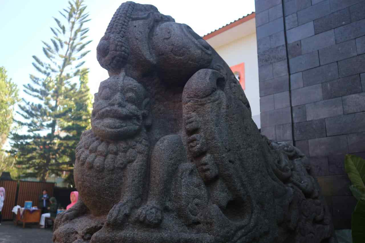 Membedah Sejarah Makara dan Prasasti Dinoyo II, Koleksi Museum Mpu Purwa Kota Malang