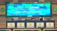Para narasumber Prof Dr A. Muhammad Asrun SH MH dan Prof Dr H Saifullah SH MHum. (rhd) - HTN UIN Maliki Malang Edukasi Politik Mahasiswa Bersama Pakar, Bahas MK dan Hak Politik