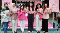 Para narasumber dan Ellips Campus Ambassador Kota Malang, berbagi informasi tentang Ellips. (rhd) - Ellips Shine Sister Sapa Mahasiswa UB, Pentingnya Perawatan Rambut dan Pengembangan Karir