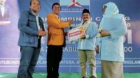 Partai Demokrat dan Hanura deklarasi Usung pasangan Karunia jilid II sebagai Cabup dan Cawabup di Pilkada Situbondo 2024, Sabtu (11/5/2024). (Seru.co.id/aza) - Demokrat dan Hanura Deklarasi Usung Pasangan Karna-Khoirani di Pilkada Situbondo 2024
