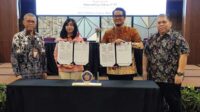 Penandatanganan kerjasama antara Polinema dengan Trimble Solutions. (rhd) - Polinema Jalin Kerjasama Trimble Solutions, Kembangkan BIM Tekla