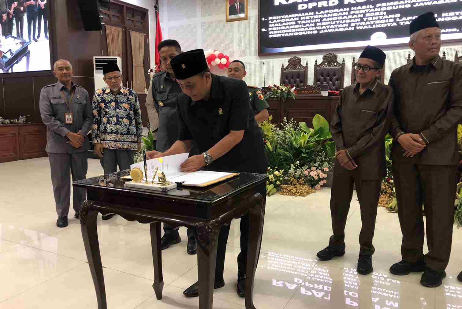DPRD Kota Malang Sampaikan 78 Poin Catatan Terkait LKPJ APBD 2023