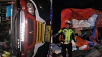 Bus Study Tour SD di OKU Timur Sumsel Kecelakaan, Dua Meninggal dan Puluhan Terluka