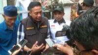 Pj Wali Kota Malang menjawab pertanyaan awak media. (ws11) - Pj Wali Kota Malang Salurkan 602 Beasiswa