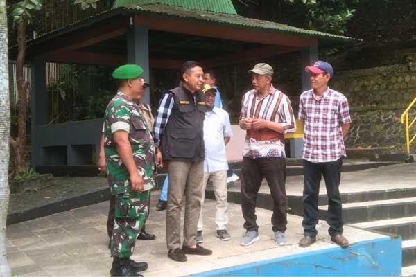 Pj Wali Kota Malang saat melakukan inspeksi Tarekot. (ws11) - Tarekot Primadona Terbengkalai, Pj Wali Kota Malang Evaluasi Hidupkan Kembali