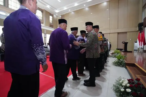 Pesan Pj Wali kota Batu pada  207 Calon Jemaah Haji Kota Batu