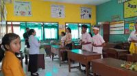 Proses belajar mengajar di SD Negeri 4 Panggungrejo, Kecamatan Kepanjen, Kabupaten Malang. (wul) - Program Sekolah Plus Ngaji Mulai Diterapkan, Muatan Lokal SD Negeri se-Kabupaten Malang