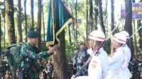 Prosesi Pengukuhan Warga Divisi Infanteri 2 Kostrad. (ist) - Pangdivif 2 Kostrad Kukuhkan Warga Baru Divif 2 Kostrad Tahun 2024