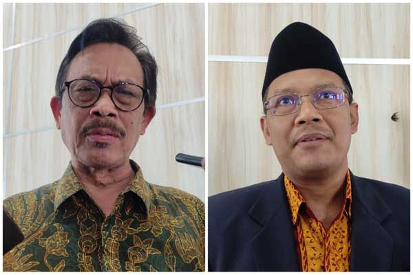 Rektor dan Dekan Fakultas Syariah UIN Maliki Malang. (rhd) - HTN UIN Maliki Malang Edukasi Politik Mahasiswa Bersama Pakar, Bahas MK dan Hak Politik