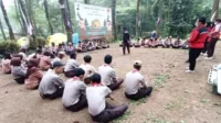 Saka Wira Kartika Kodim 0833 Gelar Persami di Bedengan Dau