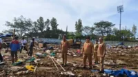 Kebut Renovasi Kembalikan Fungsi Stadion Gelora Brantas Kota Batu