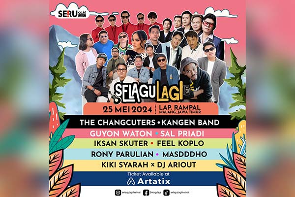 Selagu Lagi Festival Usung 9 Musisi All Genre, Hibur Penonton Hampir 100 Lagu