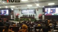Suasana rapat paripurna di Gedung DPRD Kota Malang. (ws11) - DPRD dan Pemkot Malang Sepakat Pentingnya Perda Kota Layak Anak