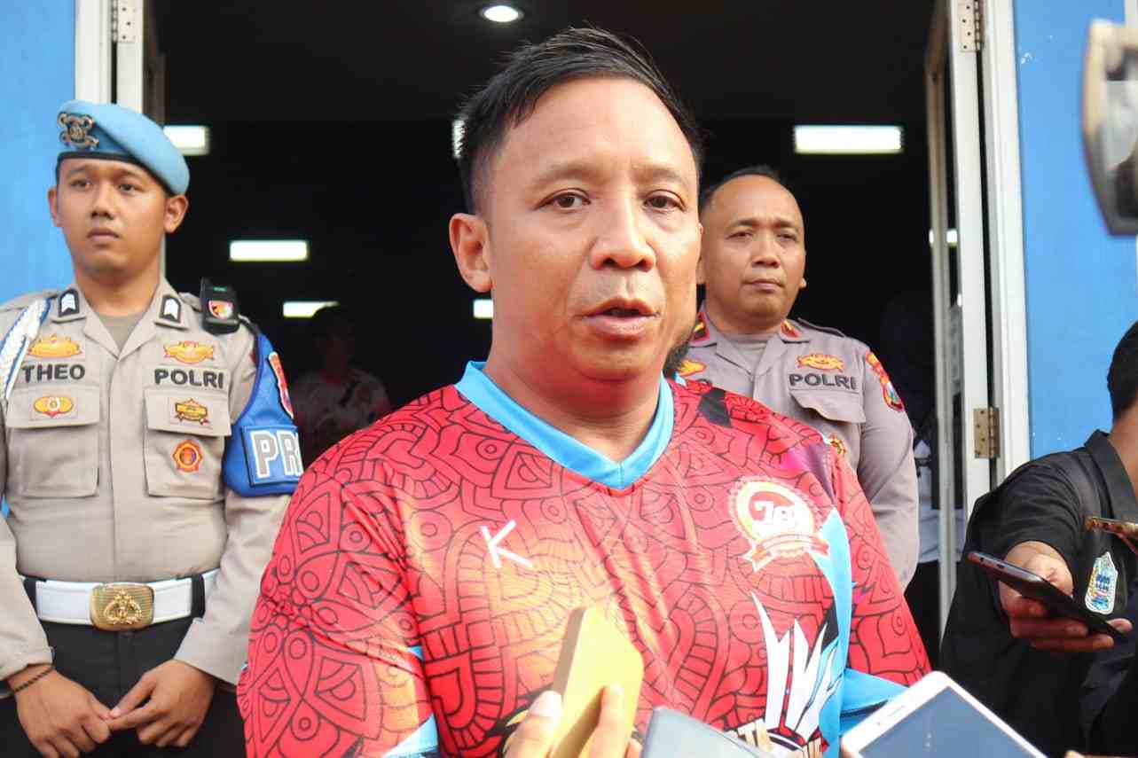 Rajut Harmonisasi Antar Instansi, Polresta Malang Kota Helat Turnamen Badminton
