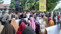 Warga Gelar Aksi Damai Membela Darmi, Kapolsek : Semua Sudah Sesuai Prosedur