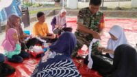 Babinsa Koramil Klojen Dampingi Pelatihan Batik Shibori Bagi Penyandang Disabilitas