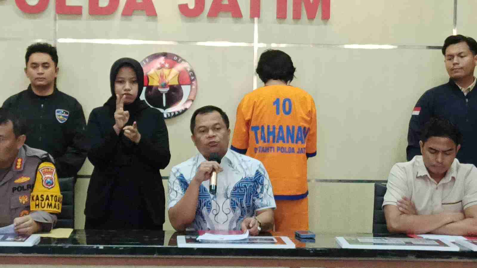 Sebarkan Konten Pornografi Anak, Warga Malang Diringkus Polda Jatim