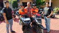 Dua Pemuda Diamankan Polisi Usai Kedapatan Mencuri Motor