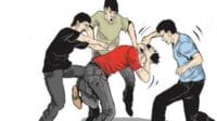 Ilustrasi pengeroyokan. (Seru.co.id/ist) - Hendak Pulang dari PKD, Kader PMII Pamekasan Dikeroyok Orang Hingga Babak Belur