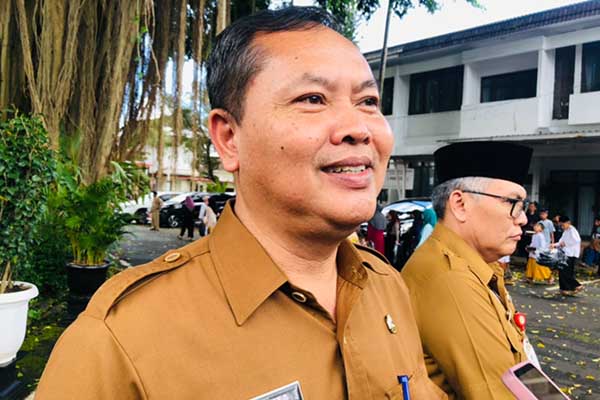 Inspektur Kabupaten Malang, Nurcahyo. (wul) - Inspektorat Kabupaten Malang Dalami Dugaan Korupsi Mantan Kades Kanigoro Pagelaran