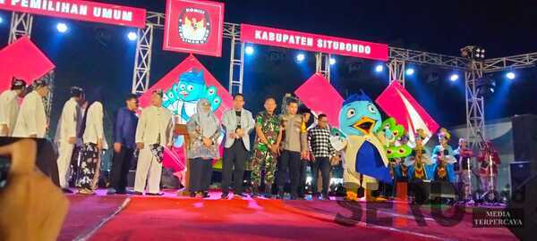 KPU Situbondo Launching Maskot Si Mesi dan Jingle Pilkada Serentak 2024