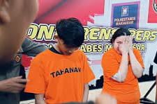 Kesal Ditagih Utang, Sejoli Mahasiswa di Makassar Tega Bekap Lansia dengan Bantal Hingga Tewas