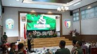 Kegiatan 'TNI AD Bersama Aparat Pemerintah Bersinergi Mengatasi Dampak Perubahan Iklim' di Korem 083/Baladhika Jaya. (ist) - TNI AD Kuatkan Sinergisitas dan Koordinasi untuk Hadapi Perubahan Iklim dan Situasi Global