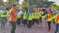 Kegiatan Tes Kesehatan di Perumahan RW XI, Jalan Borobudur, Kelurahan Mojolangu, Kecamatan Lowokwaru, Kota Malang. (ist) - Babinsa Koramil 0833/05 Lowokwaru Turut Serta Dukung Gerakan Hidup Sehat