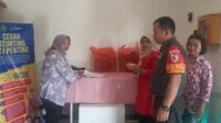 Kegiatan pendampingan pemberian gizi balita dan ibu hamil di Kelurahan Bandungrejosari. (ist) - Babinsa 0833/04 Sukun Dampingi Puskesmas Sukun Tekan Angka Kekurangan Gizi