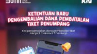 Ketentuan baru pembatalan tiket penumpang KA antar kota. (ist) - Mulai 1 Juni 2024, Pengembalian Dana Pembatalan Tiket KA Antar Kota Paling Lambat 7 Hari
