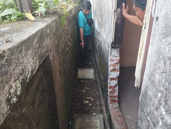Makam pejuang yang ditemukan di Jember. (Seru.co.id/amb) - Di Lokasi Dua Makam Pejuang di Jember, Warga Mengaku Sering Lihat Penampakan