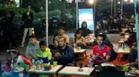 Mas Gum Rayakan Kemenangan Timnas Bareng Anak Muda Kota Batu