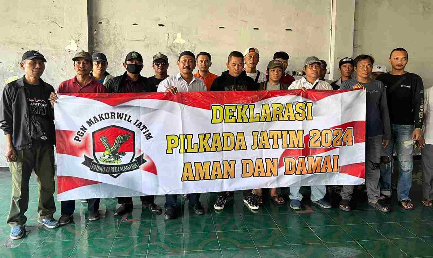 Patriot Garuda Nusantara Deklarasi Pemilukada Aman dan Damai Tahun 2024