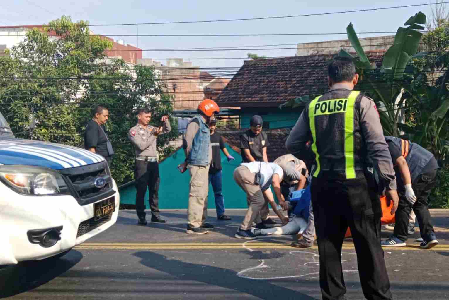 Berusaha Mendahului Truk di Depanya Seorang Gadis Asal Wonosari Tewas Terlindas Truk