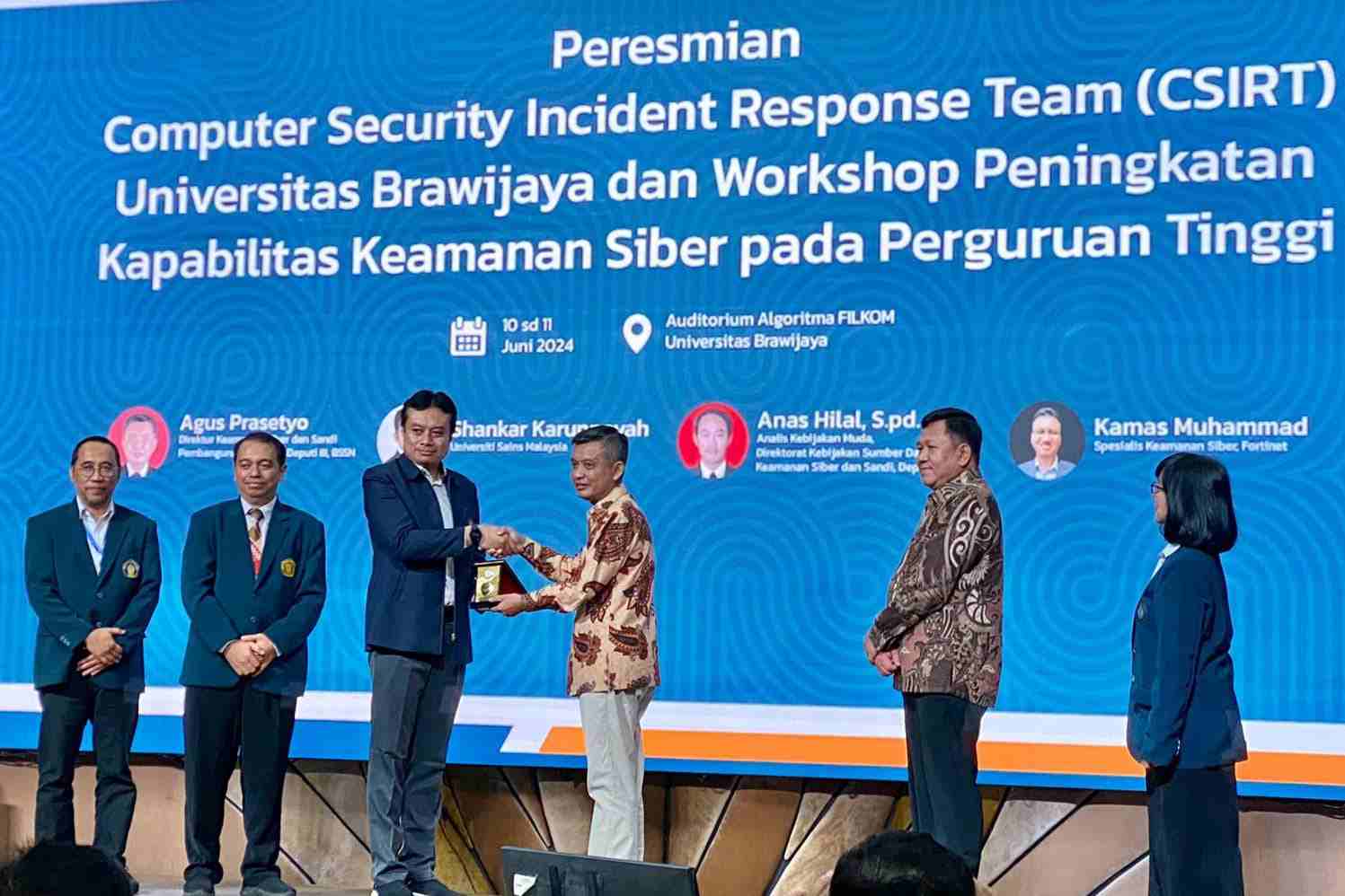 UB Malang Punya Tim Keamanan Siber CSIRT diakui Oleh BSSN