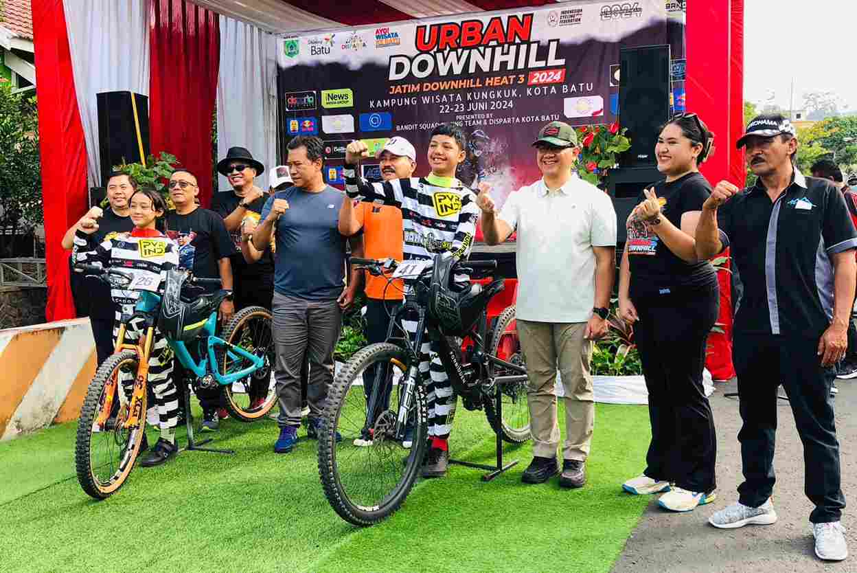 Pj Wali Kota Batu Berharap Urban Downhill Jatim Selanjutnya Bertaraf Internasional