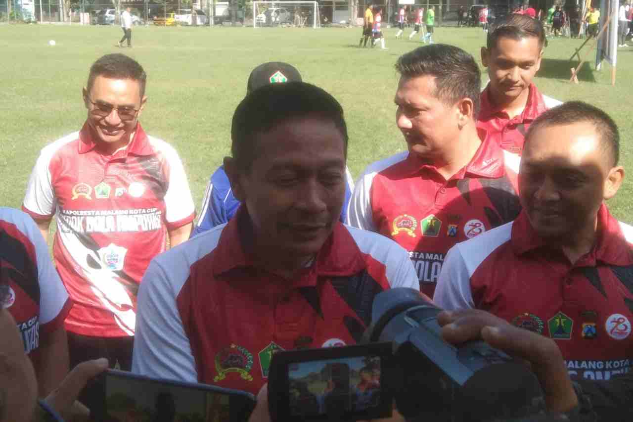 Pj Wali Kota Malang Apresiasi Event Pertama Sepak Bola Amputasi Gelaran Kapolresta Malang Kota Cup 2024