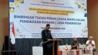 Lewat Bimtek Pengadaan Barja, Pj Wali Kota Malang Berharap Pelaku Usaha Mikro Naik Kelas