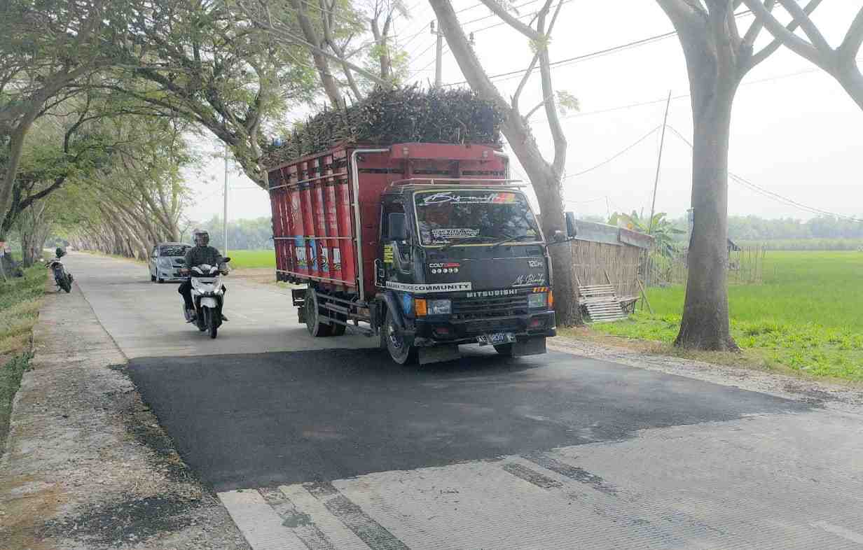 Proyek Beton Rigid, Proyek 12 Miliar, Jalan Rusak Berat, Dinas PU Ngawi,