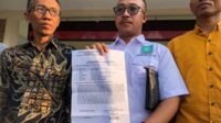 Surat aduan para simpatisan NU Kabupaten Malang ke Polres Malang. (Seru.co.id/wul) - Polres Malang Periksa Tiga Saksi pada Aduan Pelecehan Logo NU