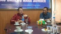 Wakil Bupati (Wabup) Malang, Drs H Didik Gatot Subroto datangi kantor PWI Malang. (ist) - Bangun Sinergi, PWI Gelar Diskusi dengan Wakil Bupati Malang