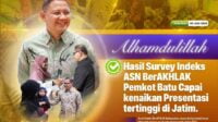 Hasil Survey Indeks ASN BerAKHLAK Pemkot Batu Raih Predikat “Cukup Sehat”