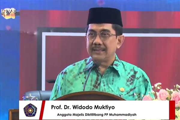 Anggota Diktilitbang PP Muhammadiyah, Prof. Dr. Widodo Muktiyo. (ist) - Diktilitbang PP Muhammadiyah Apresiasi CoE UMM Menjawab Tantangan Masa Depan