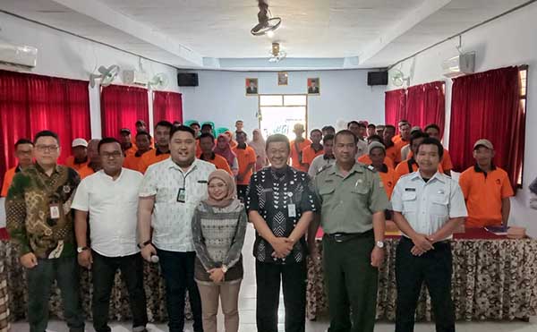 Bimtek budidaya tembakau digelar Dispertan di Gedung Serbaguna Dinas Pertanian Kabupaten Jombang, Kamis (11/7/2024). (Seru.co.id/ful) - Dinas Pertanian Jombang Beri Edukasi pada Petani Tembakau